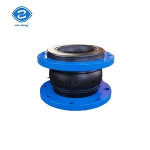 Flange DN50 Flexible Rubber Bellows For Piping Irrigation Expansion