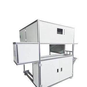 Safety Noise Reduction Enclosure For A Machine Protective