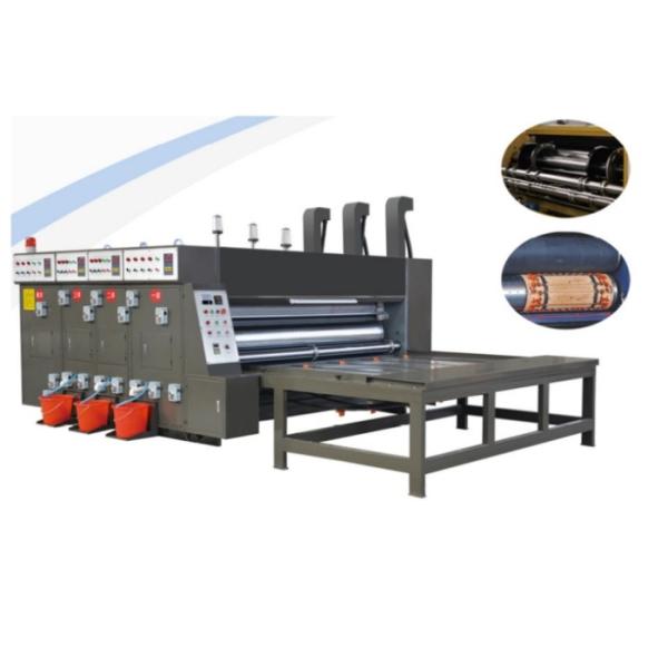 Buy Chain Feeding Printing Slotting Machine Fruit Packaging Box at wholesale prices