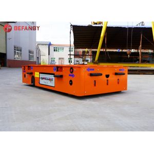 Battery Power Steerable Trackless Transfer Trolley 20 Ton