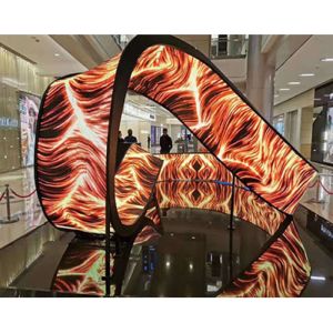 IP33 3840HZ Flexible LED Display Screen Panel 320x160mm Durable