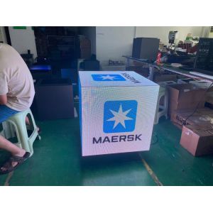 220v Led Screen Cube Synchronous / Asynchronous