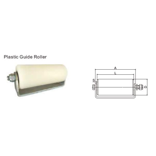 3 Inches Roller Sliding Gate Guide Bracket Fixing Adjustable SGS TUV BV