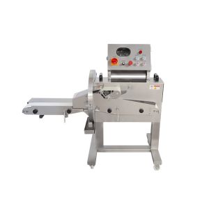 1500W 800KG/h Industrial Meat Slicer Cooked Fish Cutting Machine