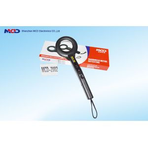 Quality Rechargeable mini handheld metal detector / body scanner round head for sale