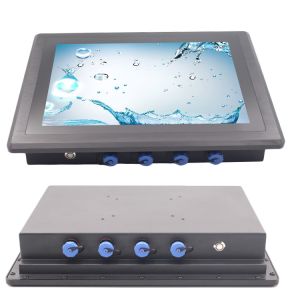 Ruggedized Watertight Panel PC With Resistive Or Capacitance Touch