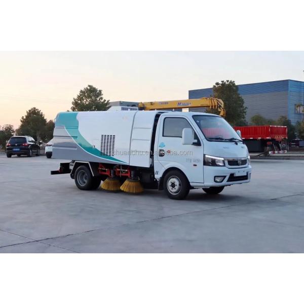 Pure Electric Dongfeng Tuyi Road Sweeper For Eco-Cleaning