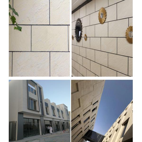 4x8 3000x600Mm Outdoor Stone Wall Panels Artificial Flexible Rammed Earth Slab