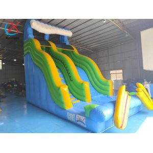 4x8x8m Commercial Inflatable Slide Inflatable Dry Slides Outdoor