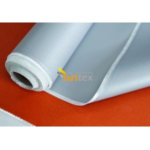 Fireproof Silicone Rubber Coated Braided Fiberglass Fabrics