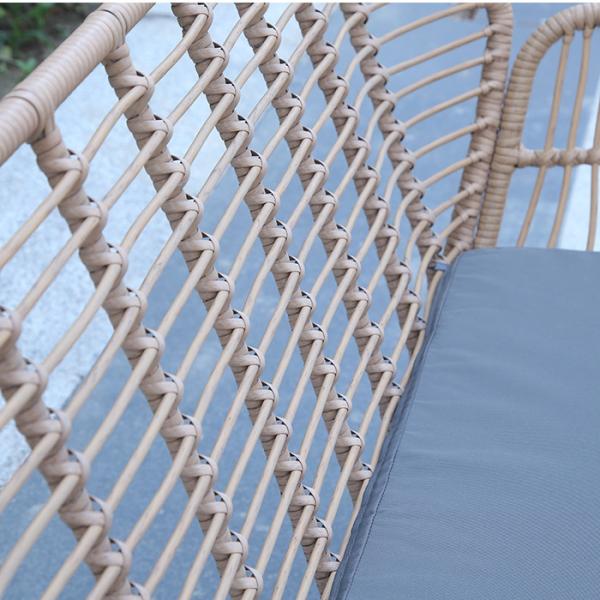 Wicker Rattan Patio Dining Set Bistro Sets Garden Chair Seating Group Conversation