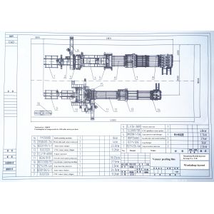 Quality Spindless Veneer peeling line--workshop layout for sale