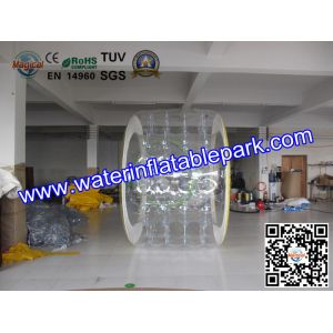 Custom Logo Inflatable Roller Ball 0.8mm TPU 2.7m x 2mD For Pool