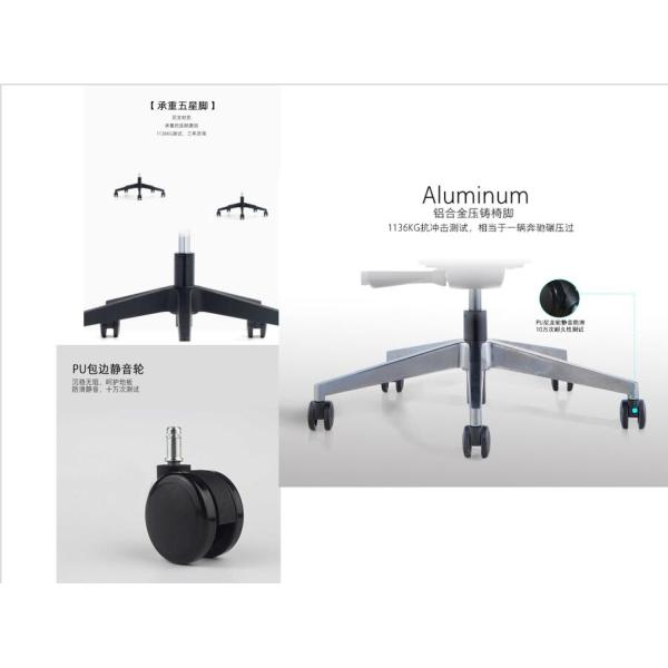 Adjustable Luxury Lumbar Back Support Ergonomic Executive Swivel Computer Desk Mid-back Office Chairs Furniture