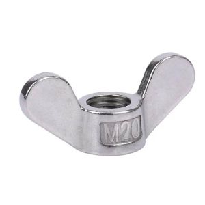 M6 M10 Butterfly Nuts B8 B8M B8T Stainless Steel Edged Butterfly Wing Nut DIN314