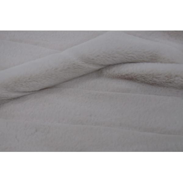 Buy Faux Rabbit Fur Fabric 100% Polyester 150cm CW Or Adjustable at wholesale prices