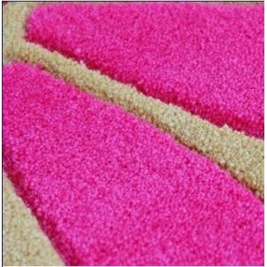 Flower carved Vivid Design Handtufted Acrylic Carpet