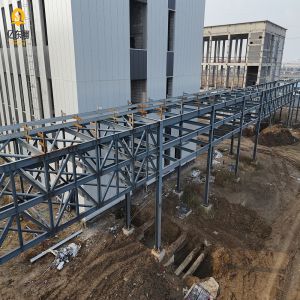 Durable Prefab Steel Frame Warehouse Construction Industrial Pre Engineered