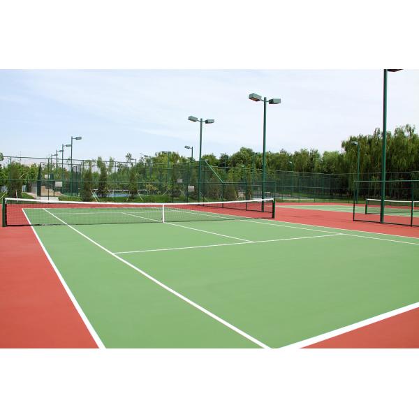 Buy Portable Silicon PU Sports Flooring 5mm To 14mm Thick For Badminton Court at wholesale prices
