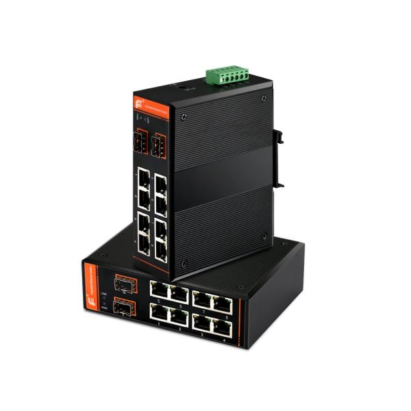 Buy Gigabit Ethernet PoE Switch,managed,8x10/100Base-TX + 2x1000Base-FX SFP / 8xPoE at wholesale prices