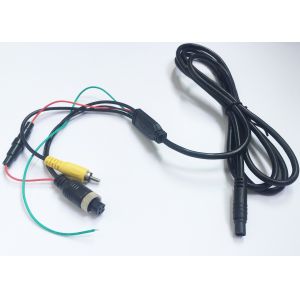 4 Pin Female Aviation DVR Accessories AV Connector To 8 Pin Male Adapter 12