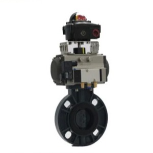 High Quality Factory Supply Agriculture Irrigation Motorized UPVC Butterfly