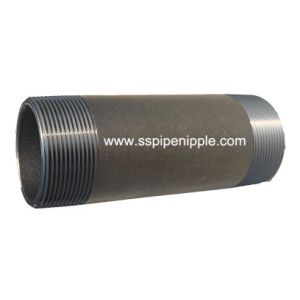 Carbon steel nipple BSP male thread