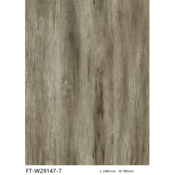 GKBM FT-W29147-7 Anti Slip Fireproof Vinyl SPC Flooring Jump Color Wood Grain Click Stone Composite