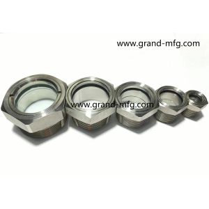 NPT 1/4"3/8" 1/2 inch stainless steel 304 316 oil sight glass SS304 OIL LEVEL