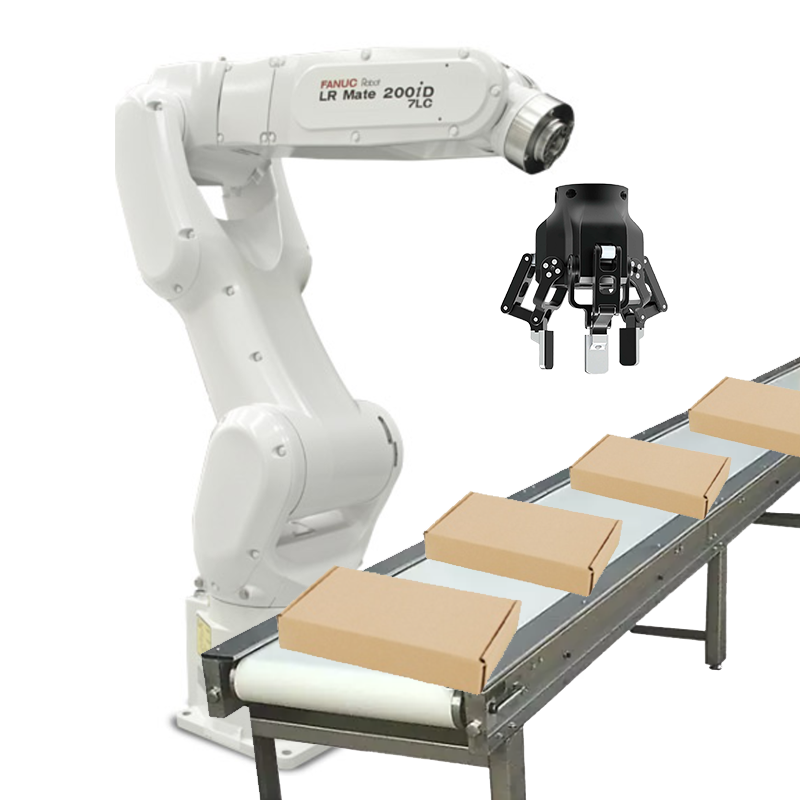 7kg Payload Programming Industrial Robot FANUC LR Mate 200iD/7LC For Assembly