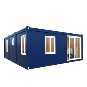 Portable 20ft Modular Container Homes , Site Office Prefab Container Homes