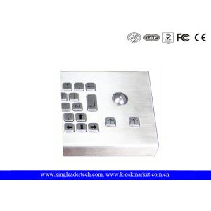 Dust Proof Waterproof Industrial Computer Keyboard With Stainless Steel