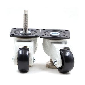Nylon 800kg Light Duty Casters 55mm Swivel Impact Resistance