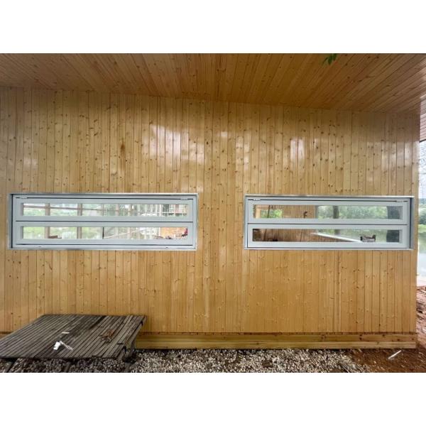 Dusk Wine Country Folding Window Framing Sunset Over Grapevines from Living Room Seating Areas