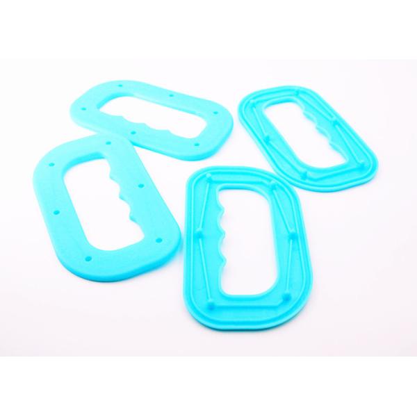 Snap Seal Plastic Shopping Bag Handles , Custom Color Merchandise Bags Carry Handle