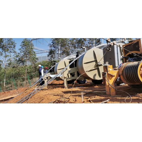 Heavy Duty Cable Hydraulic Tensioner For 500KV Overhead Line Transmission