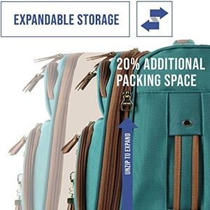 Iron Push-up Trolley EVA Trolley Luggage With Combination Lock