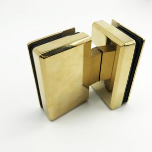 Quality Acrylic Tray 180 Degree Gold Shower Hinge for Double Side Glass to Glass Benefit for sale