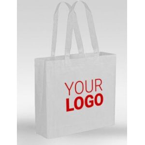 Custom Logo Printed Eco Friendly Tote Shopping Carry Fabric PP Laminated