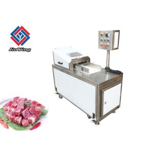 Electric Frozen Meat Dicer Machine / Ribs Cutting Machine Easy To Clean