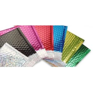 Customized Color Metallic Bubble Mailer With Moisture Proof Function