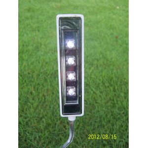 Solar Powered 4 LED Desk Lamp