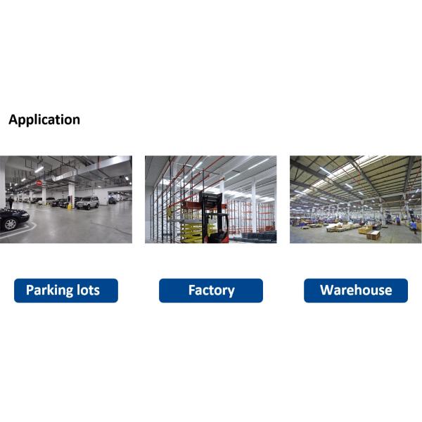 Tri-colour IP66 Garage batten light CE SAA approved Industrial LED Lighting fixture 1500mm Weatherproof LED Batten Light 5FT 3CCT Changeable vapor