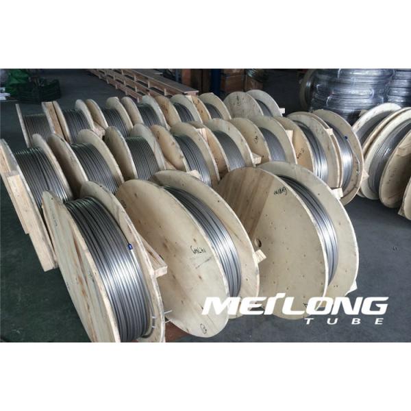 Buy Stainless Steel ANSI 316L Seamless Hydraulic Tubing Metallic Bright Surface at wholesale prices