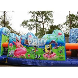 Backyard Inflatable Bounce House For Playland Inflatable Spongebob Toddler