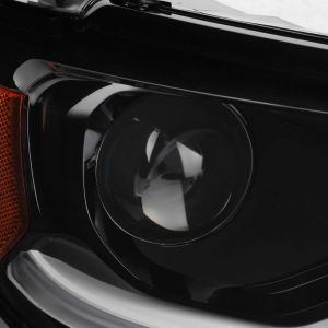 For 2017-2021 Jeep Compass Halogen or HID/Xenon LED Tube DRL Projector Car