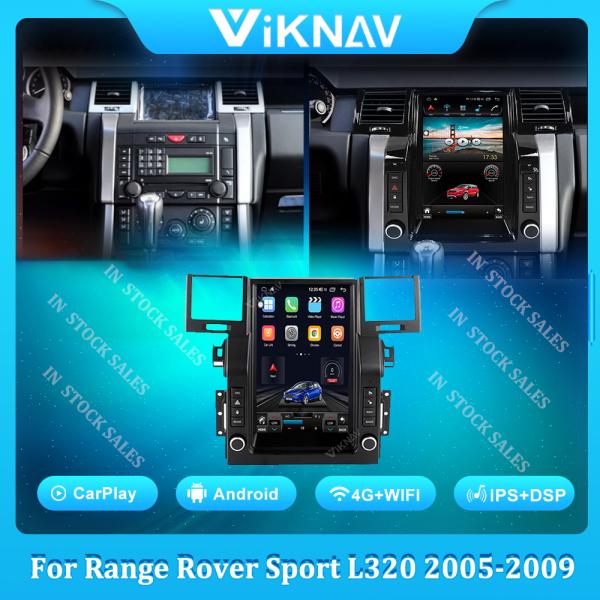 Viknav Car Radio For Range Rover Sport L320 (2005-2009) 12.1 Inch Android Auto Radio Vertical Screen Multimedia Player