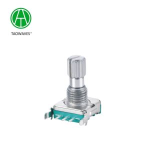 Dual Rotary Encoder with Push Button for Panel Interface