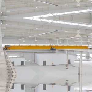 European Style 10 ton Double Girder Overhead Crane Traveling Hoist Trolley Crane