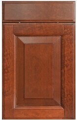Cherry solid wood door panel